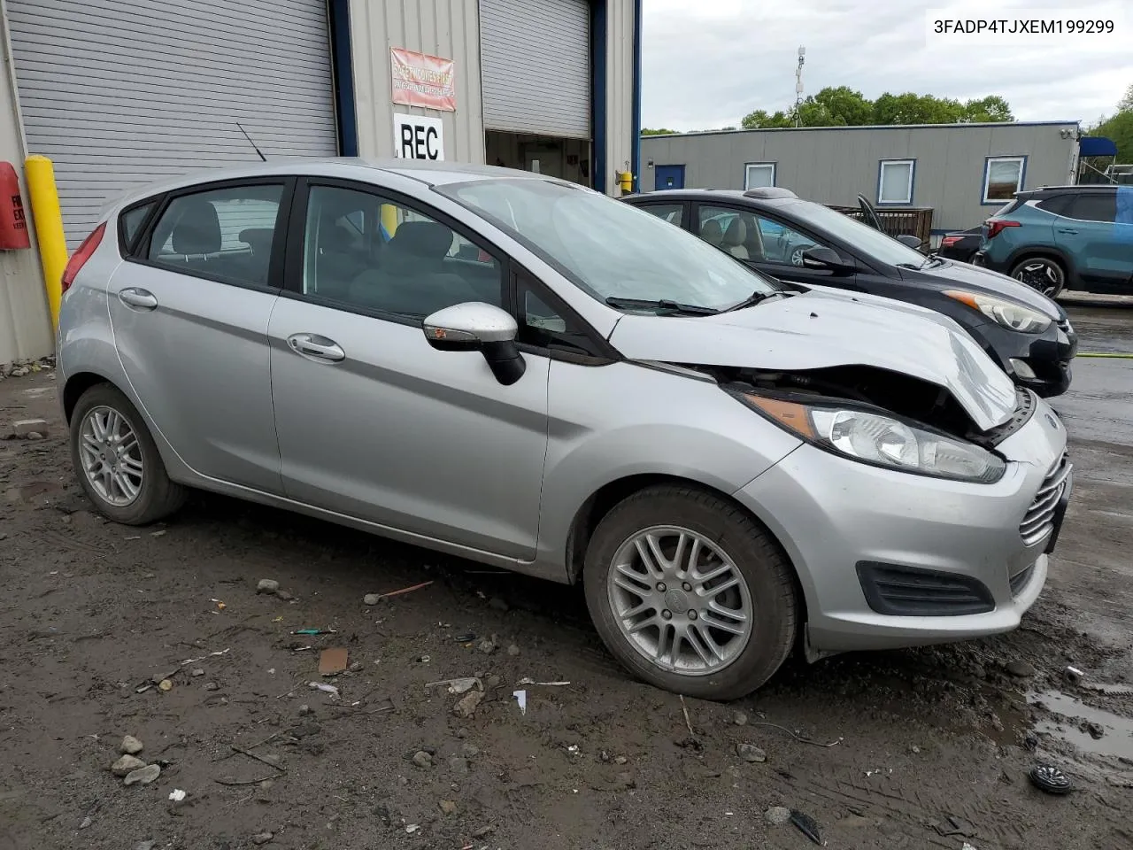 2014 Ford Fiesta S VIN: 3FADP4TJXEM199299 Lot: 54692854