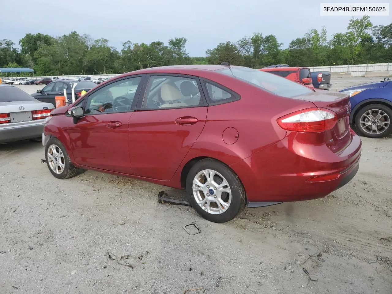 2014 Ford Fiesta Se VIN: 3FADP4BJ3EM150625 Lot: 54711944