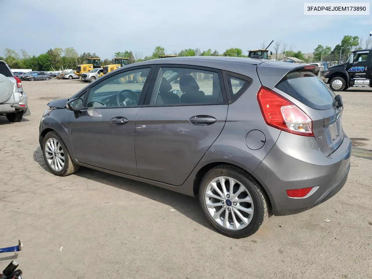 2014 Ford Fiesta Se VIN: 3FADP4EJ0EM173890 Lot: 54779564