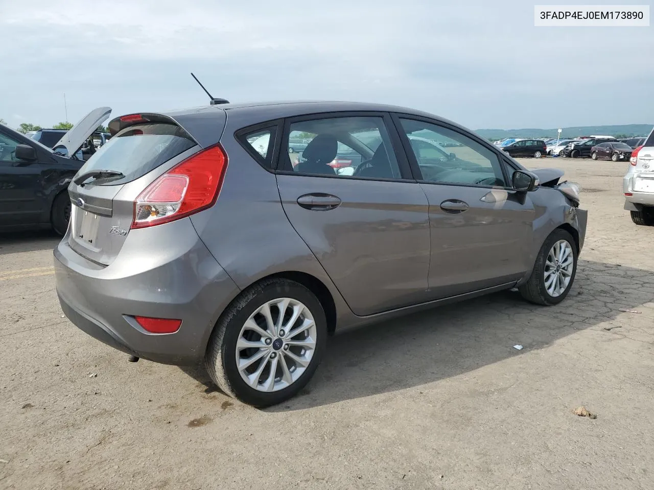 2014 Ford Fiesta Se VIN: 3FADP4EJ0EM173890 Lot: 54779564