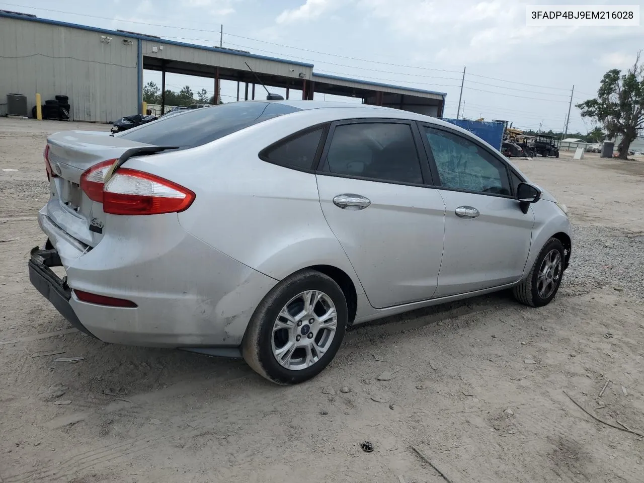 2014 Ford Fiesta Se VIN: 3FADP4BJ9EM216028 Lot: 54848554