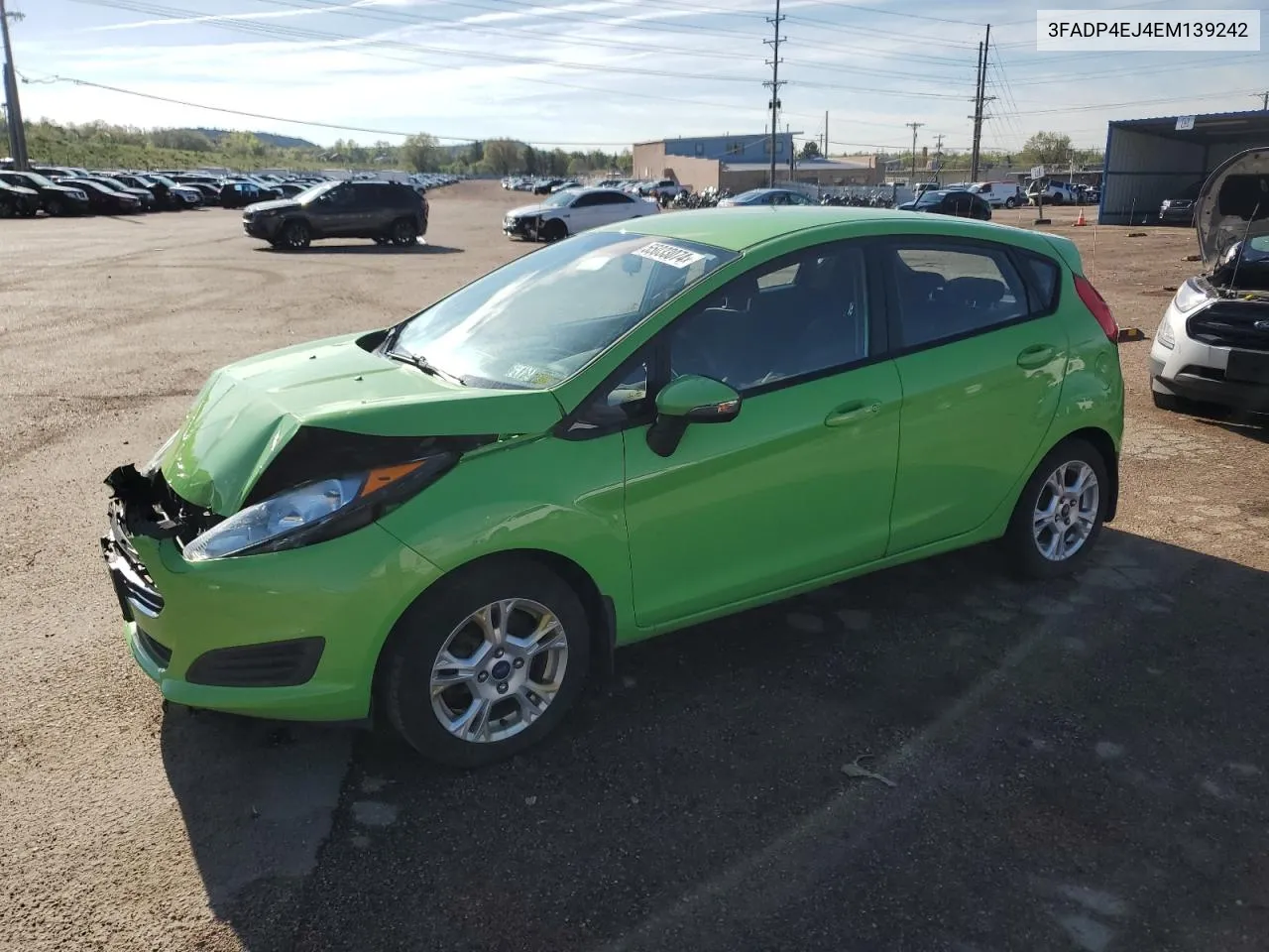 3FADP4EJ4EM139242 2014 Ford Fiesta Se