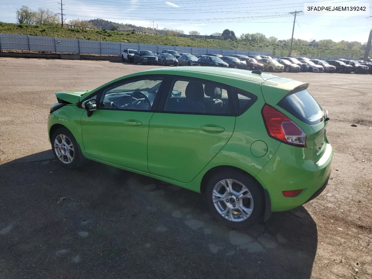 2014 Ford Fiesta Se VIN: 3FADP4EJ4EM139242 Lot: 55033074