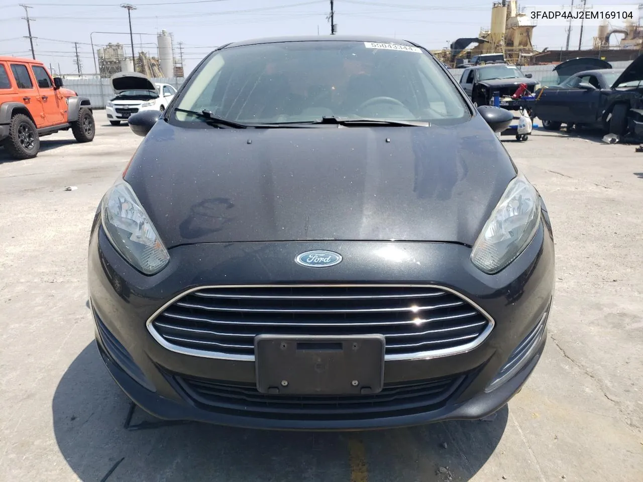 2014 Ford Fiesta S VIN: 3FADP4AJ2EM169104 Lot: 55043344