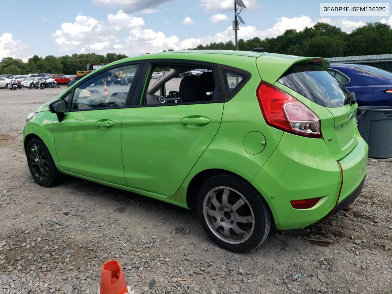 2014 Ford Fiesta Se VIN: 3FADP4EJ5EM136320 Lot: 55190734