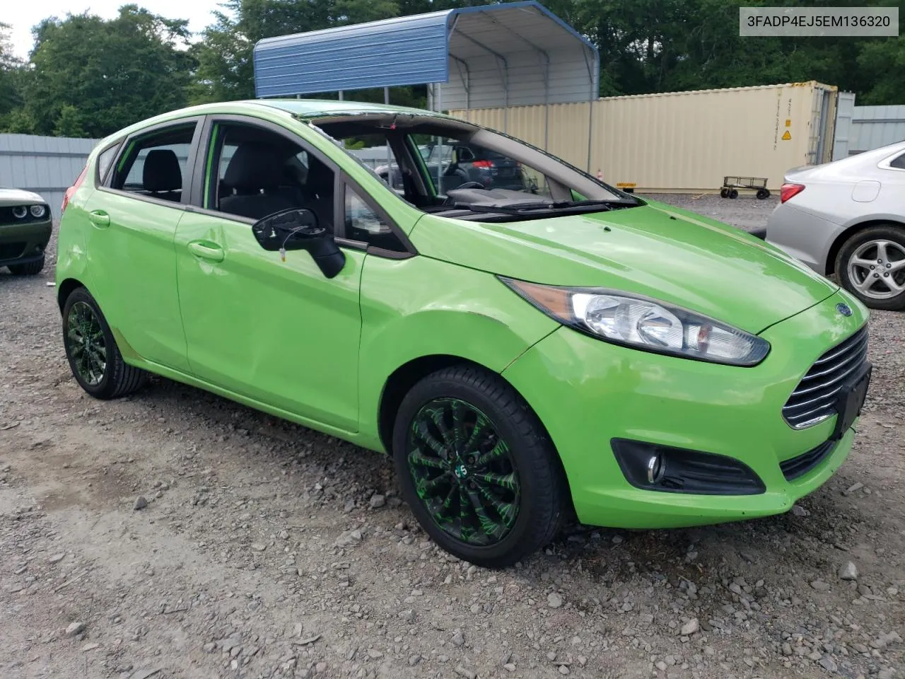 2014 Ford Fiesta Se VIN: 3FADP4EJ5EM136320 Lot: 55190734