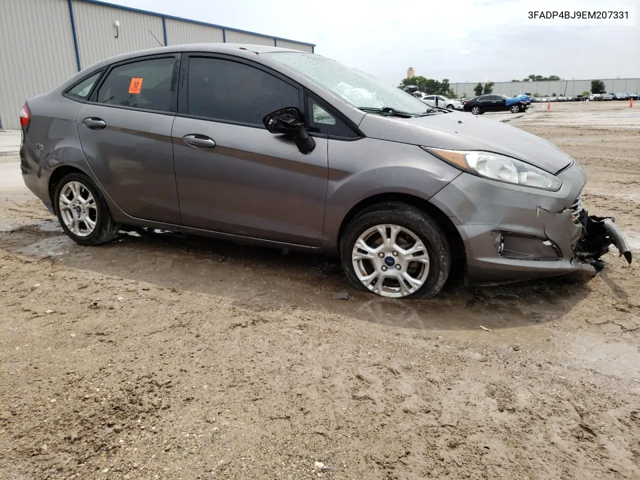 2014 Ford Fiesta Se VIN: 3FADP4BJ9EM207331 Lot: 55222034