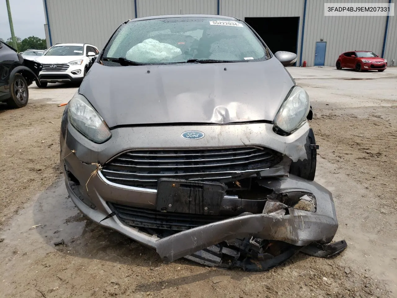 2014 Ford Fiesta Se VIN: 3FADP4BJ9EM207331 Lot: 55222034