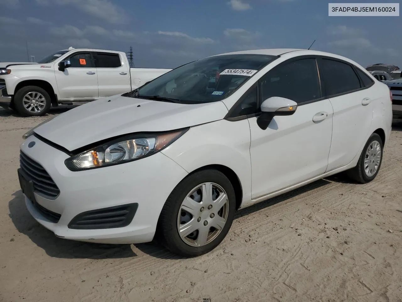 2014 Ford Fiesta Se VIN: 3FADP4BJ5EM160024 Lot: 55347574