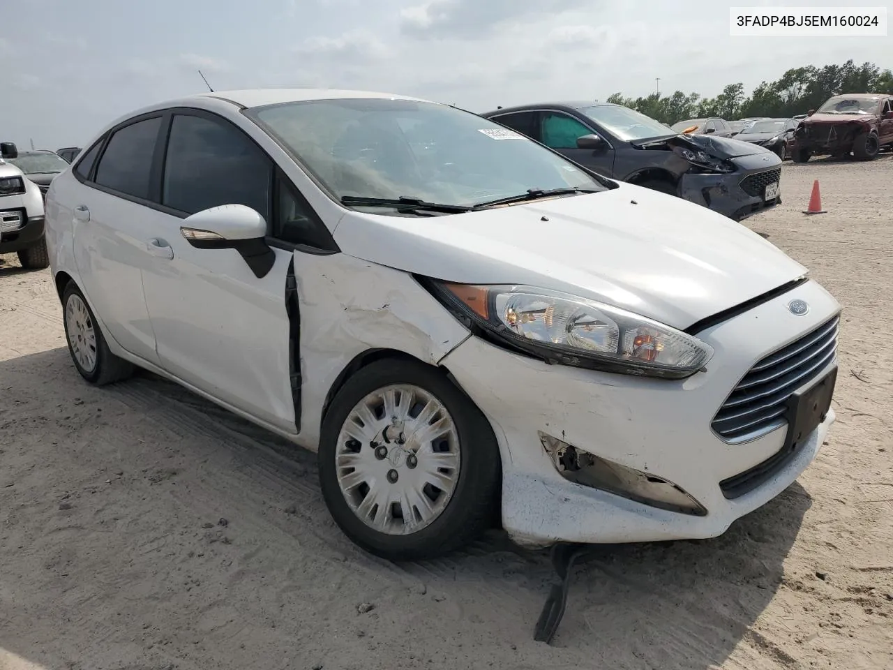 2014 Ford Fiesta Se VIN: 3FADP4BJ5EM160024 Lot: 55347574