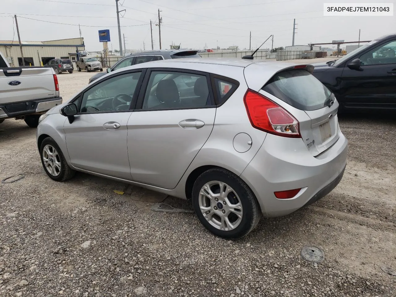 2014 Ford Fiesta Se VIN: 3FADP4EJ7EM121043 Lot: 55737374