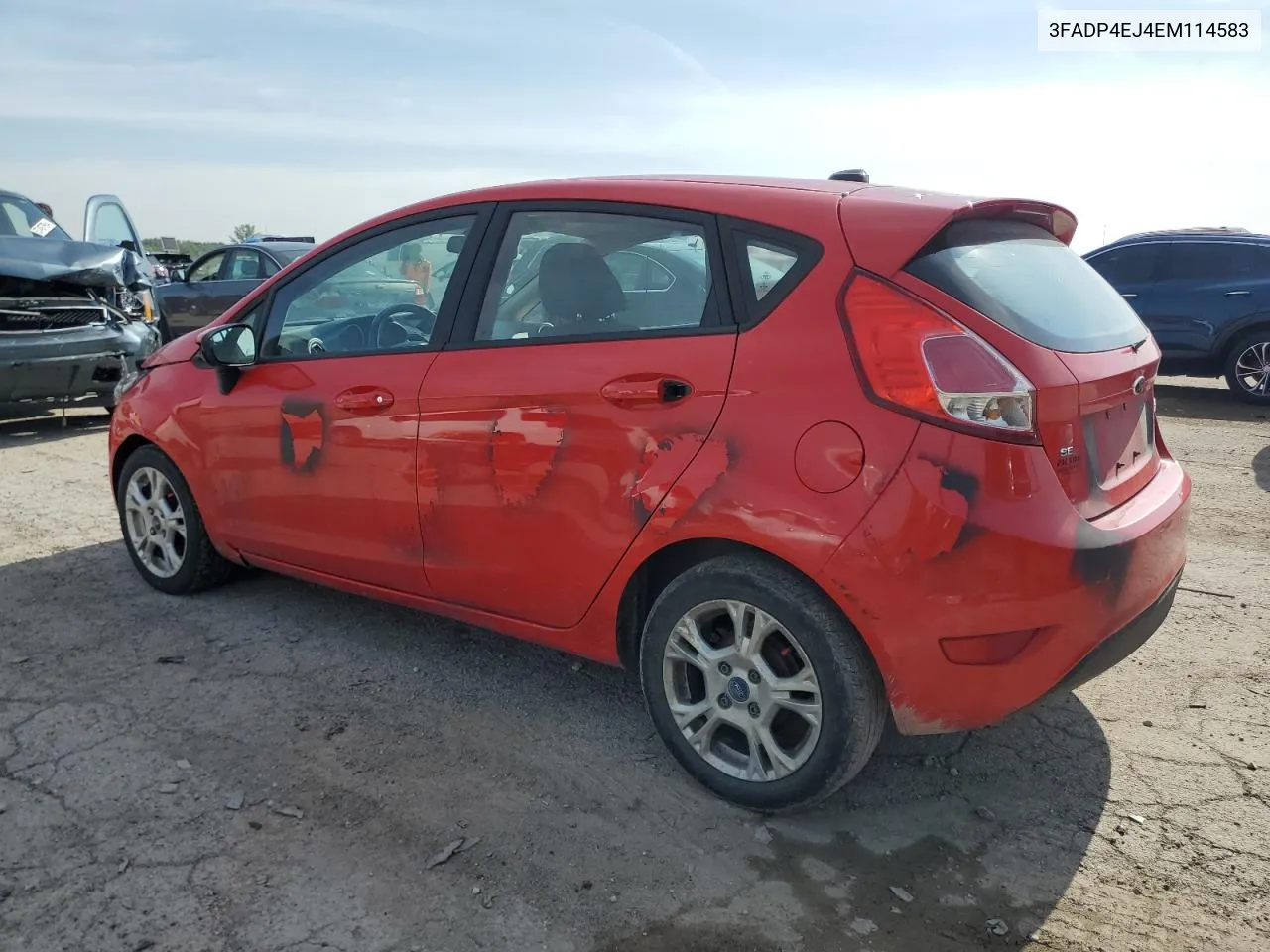 2014 Ford Fiesta Se VIN: 3FADP4EJ4EM114583 Lot: 55833764