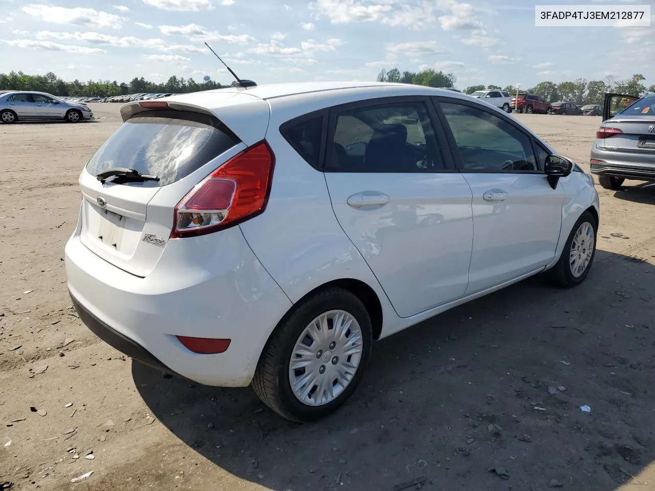 2014 Ford Fiesta S VIN: 3FADP4TJ3EM212877 Lot: 55880594