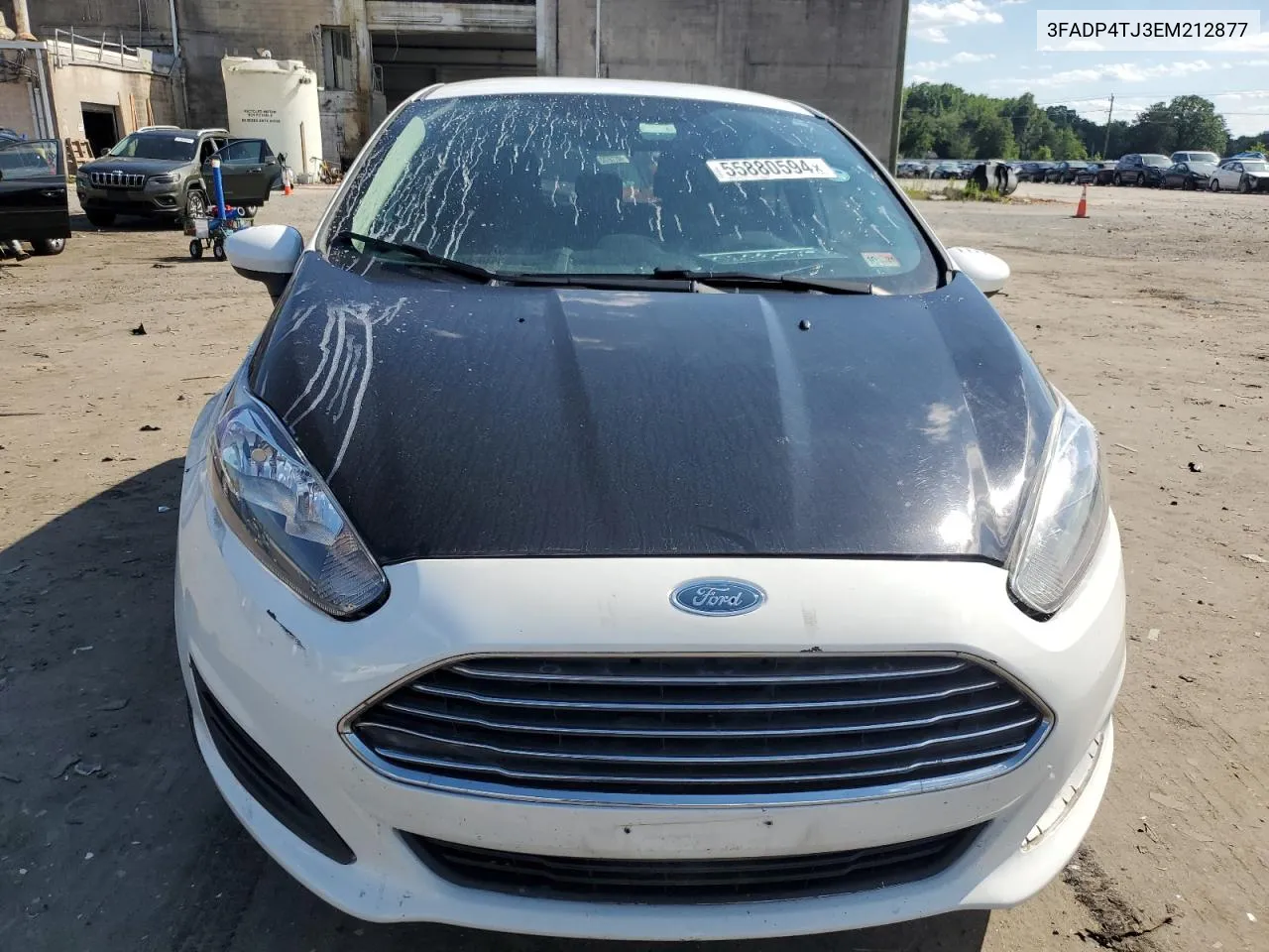 2014 Ford Fiesta S VIN: 3FADP4TJ3EM212877 Lot: 55880594