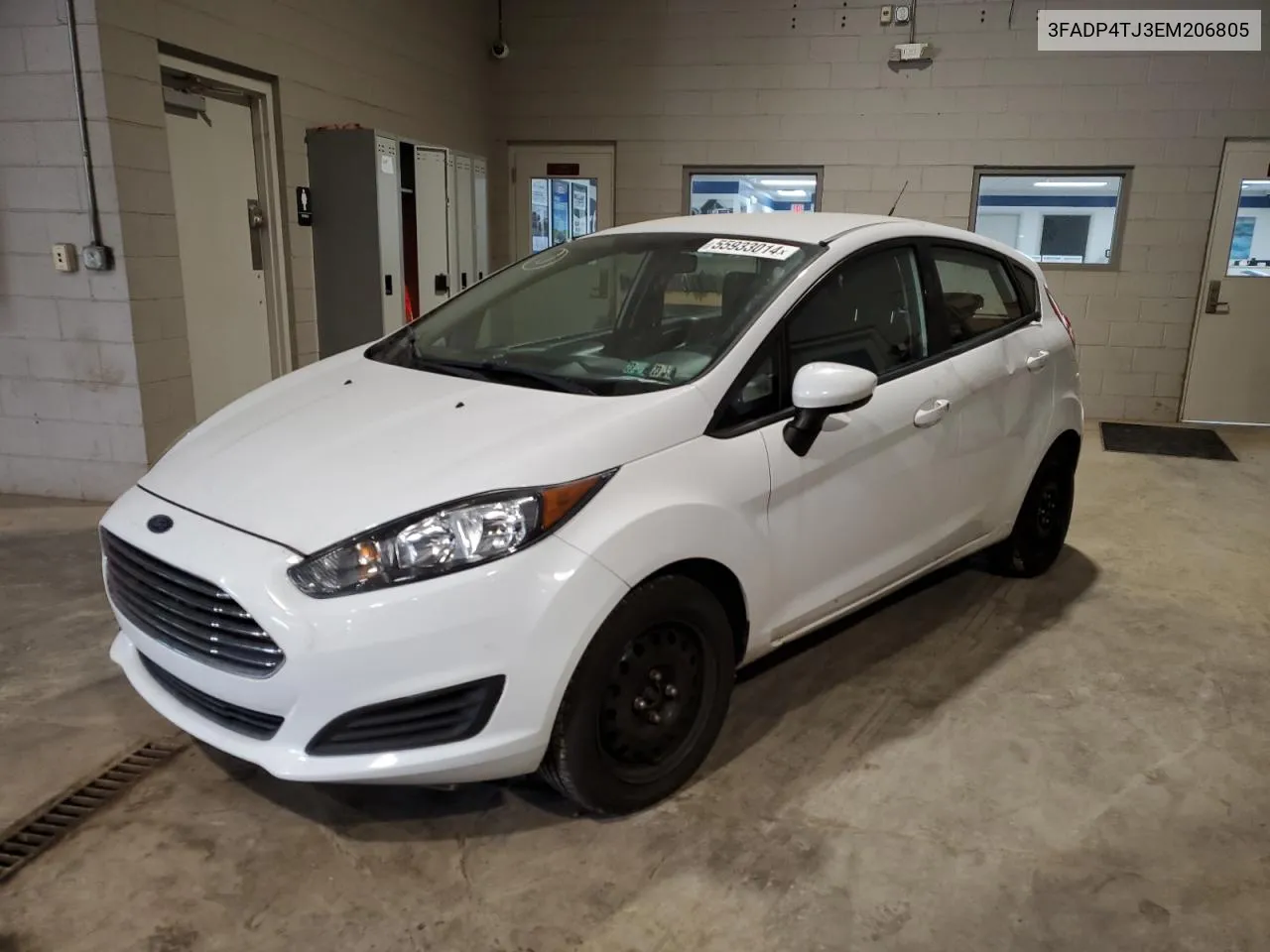 2014 Ford Fiesta S VIN: 3FADP4TJ3EM206805 Lot: 55933014