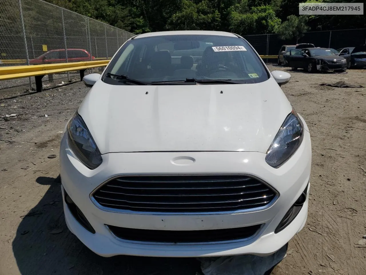 2014 Ford Fiesta Titanium VIN: 3FADP4CJ8EM217945 Lot: 56010094