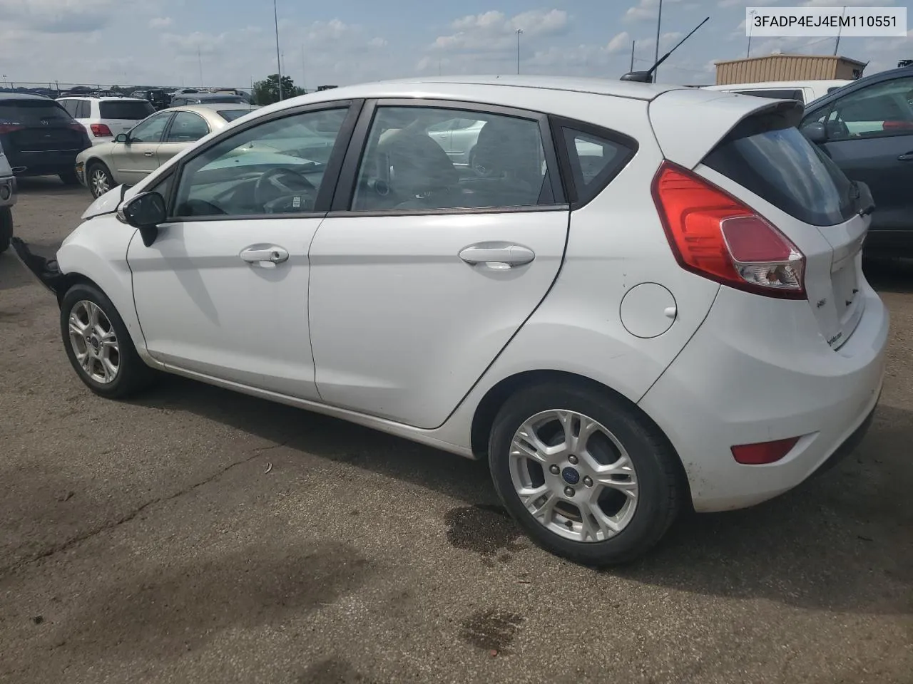 2014 Ford Fiesta Se VIN: 3FADP4EJ4EM110551 Lot: 56384154