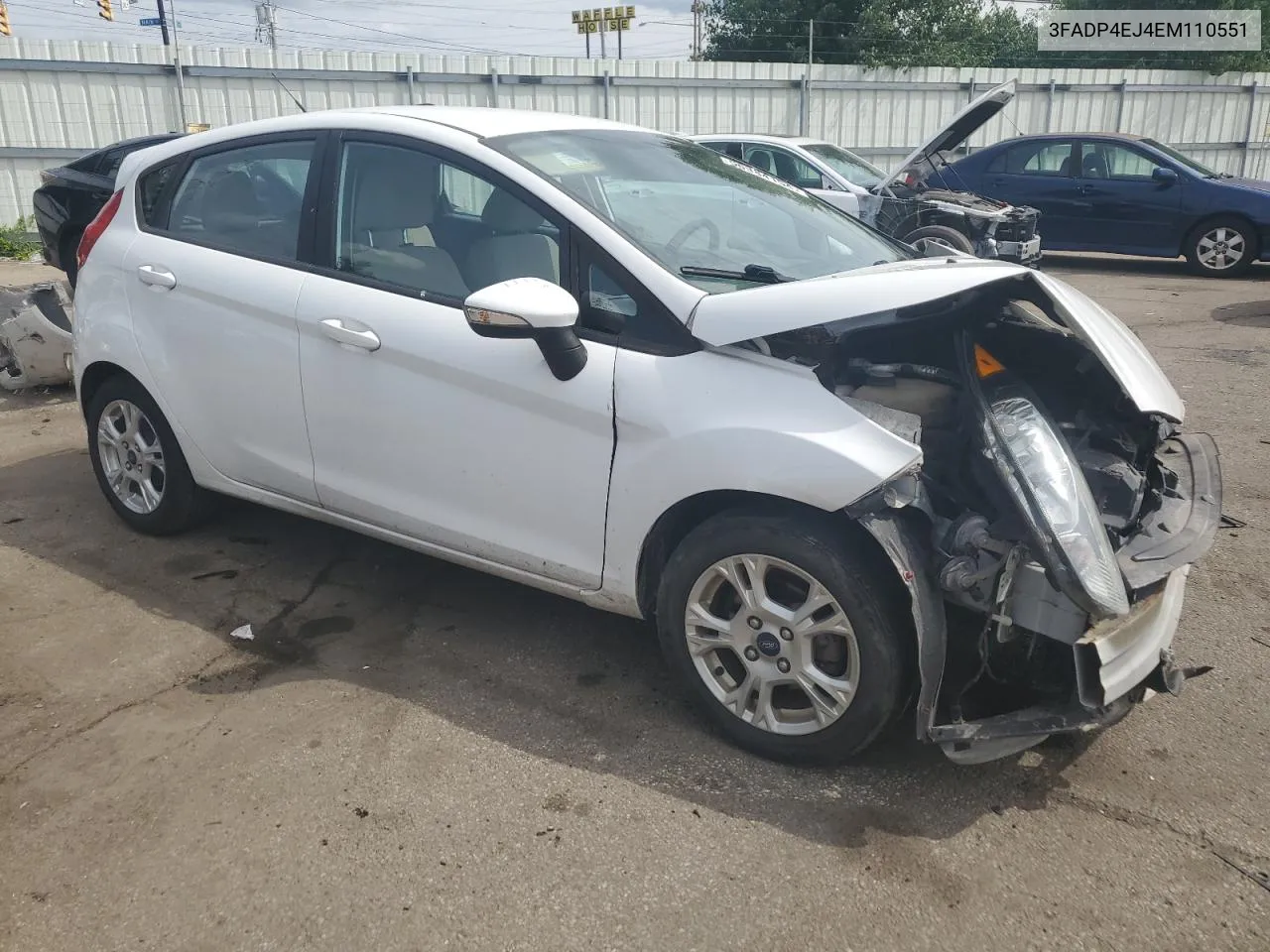 3FADP4EJ4EM110551 2014 Ford Fiesta Se