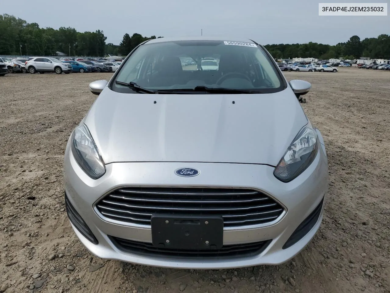 2014 Ford Fiesta Se VIN: 3FADP4EJ2EM235032 Lot: 56590284