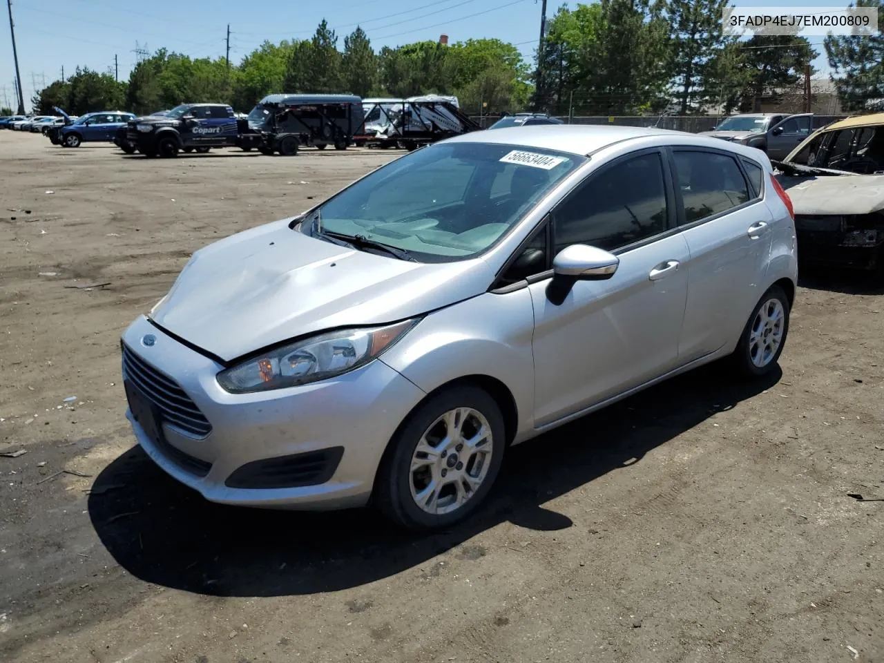 3FADP4EJ7EM200809 2014 Ford Fiesta Se