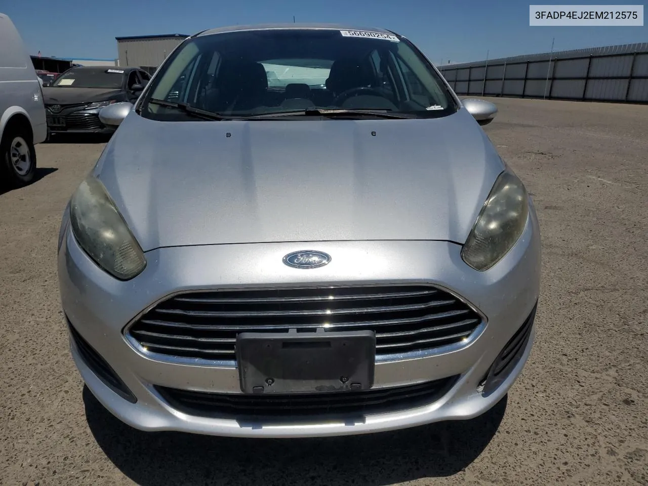 2014 Ford Fiesta Se VIN: 3FADP4EJ2EM212575 Lot: 56690254