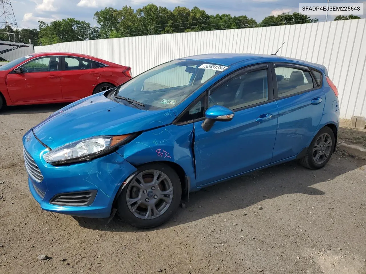 3FADP4EJ3EM225643 2014 Ford Fiesta Se