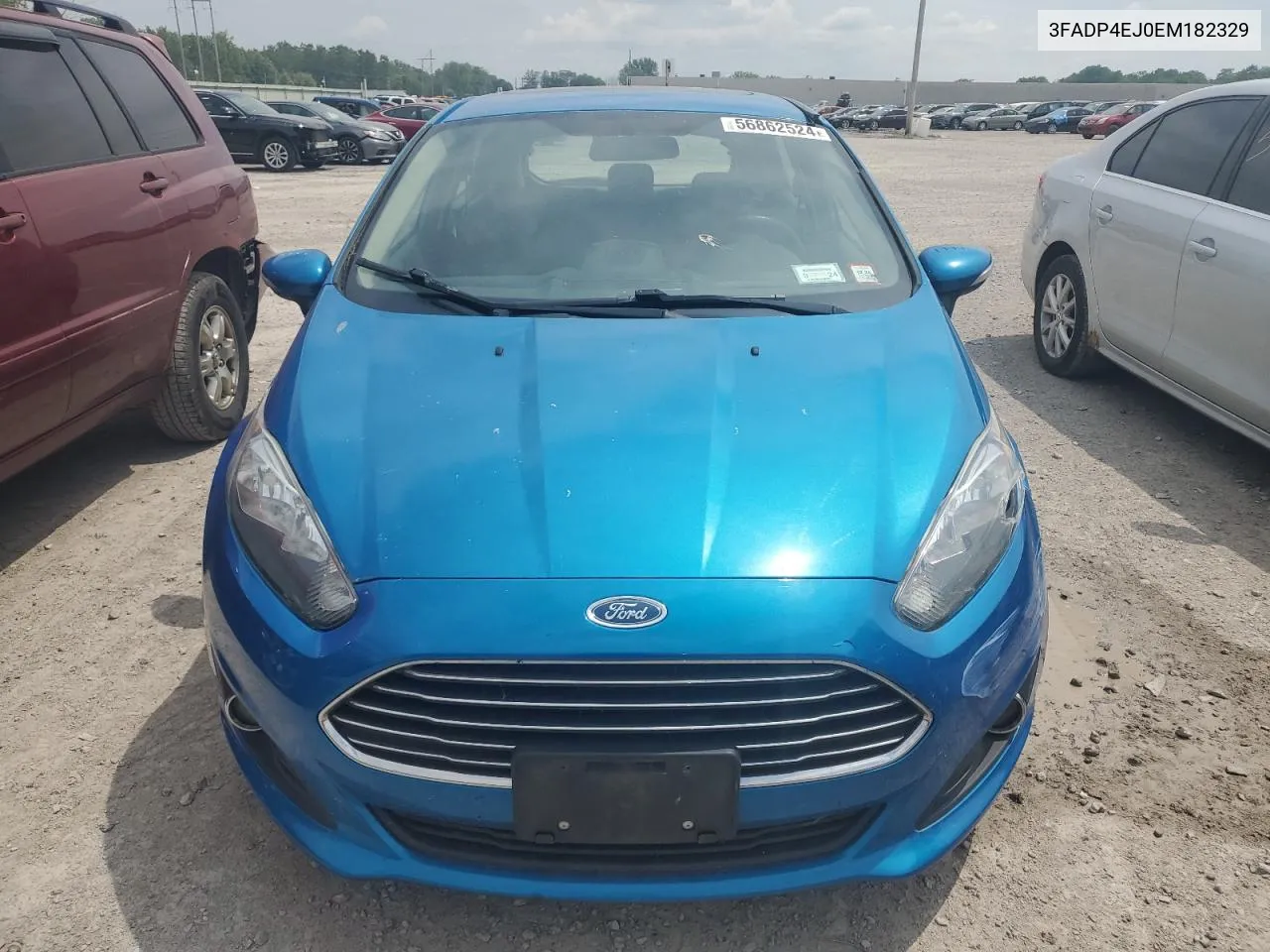 2014 Ford Fiesta Se VIN: 3FADP4EJ0EM182329 Lot: 56862524