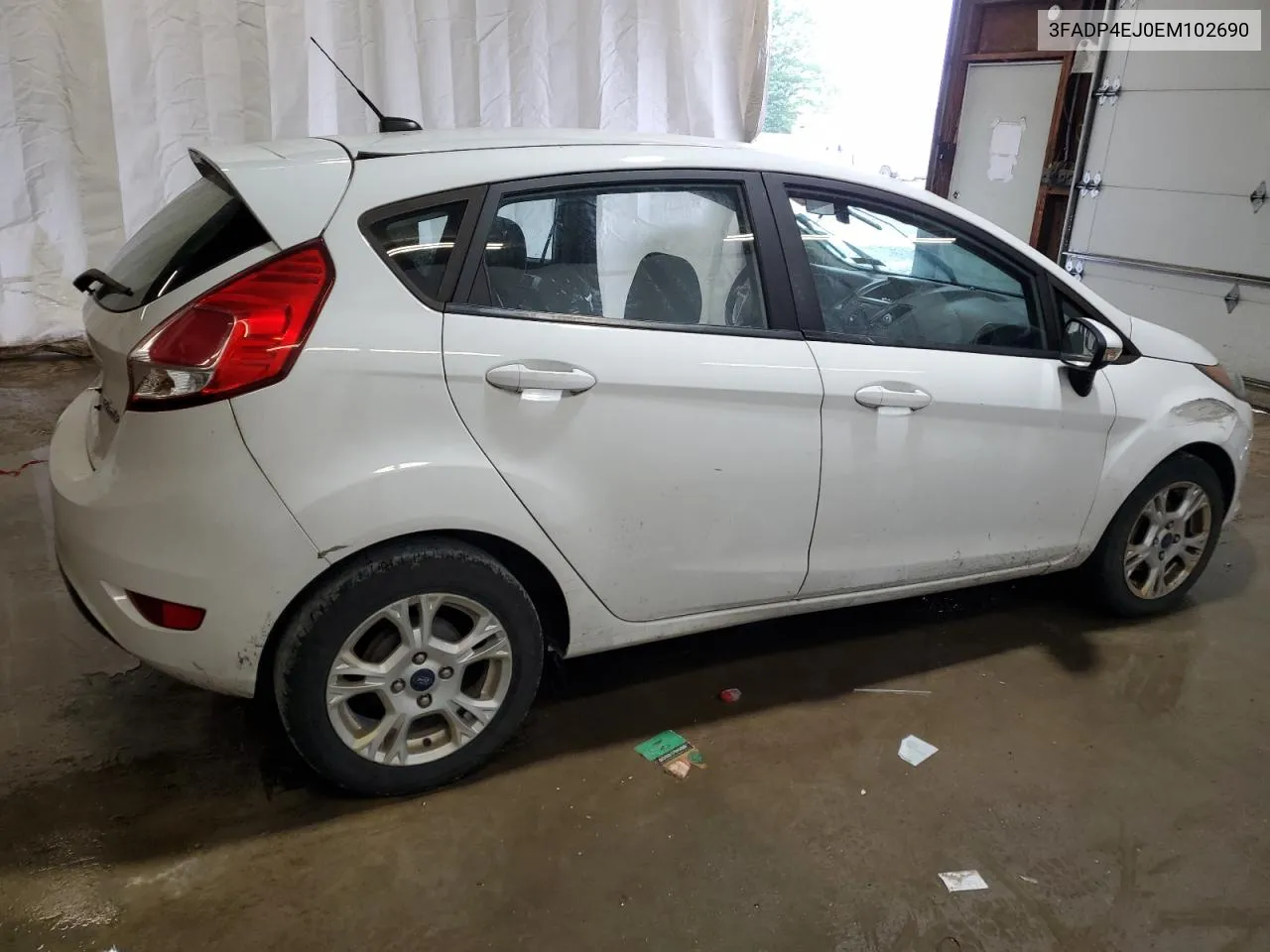 2014 Ford Fiesta Se VIN: 3FADP4EJ0EM102690 Lot: 57011554