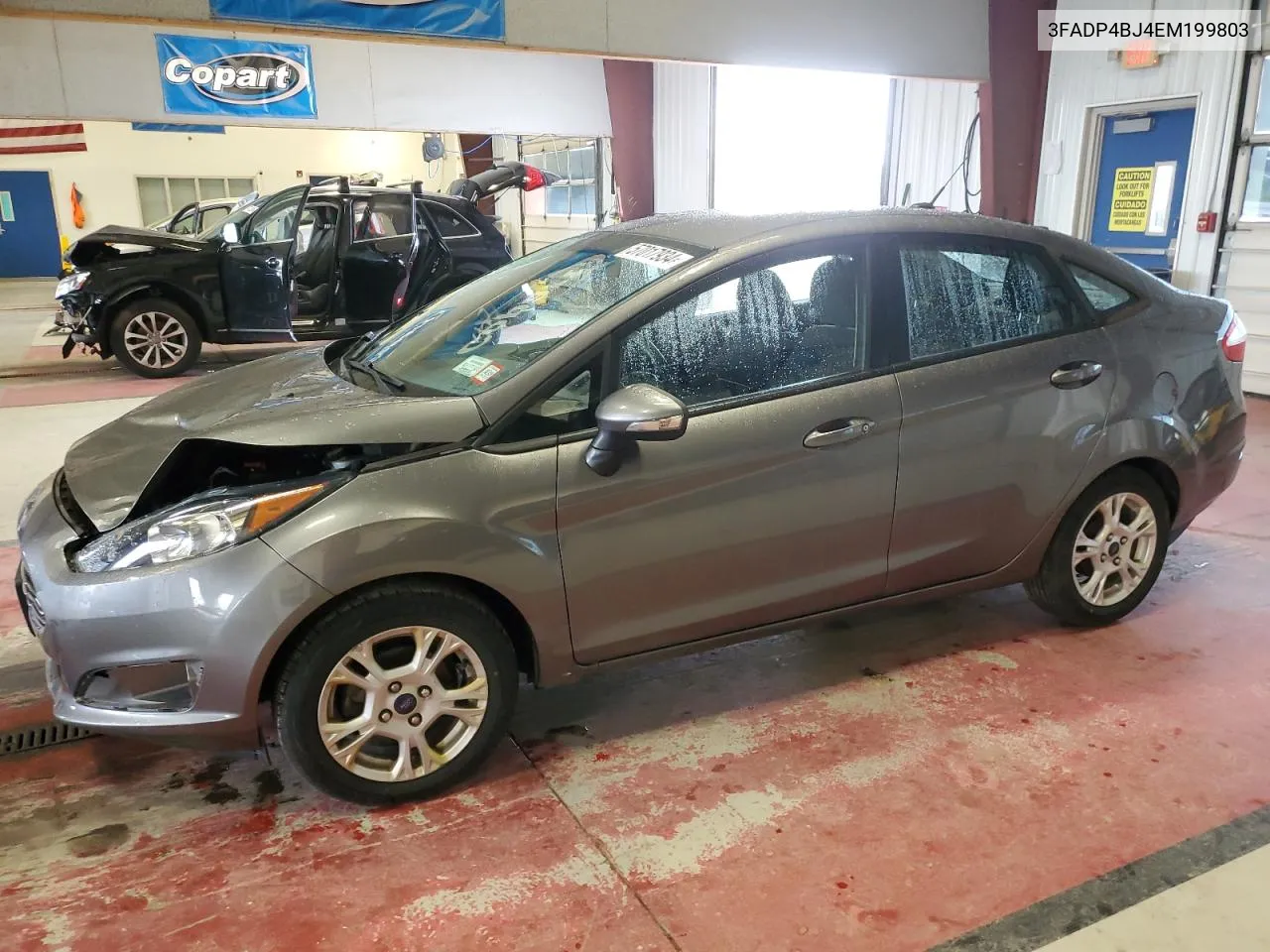 2014 Ford Fiesta Se VIN: 3FADP4BJ4EM199803 Lot: 57017934