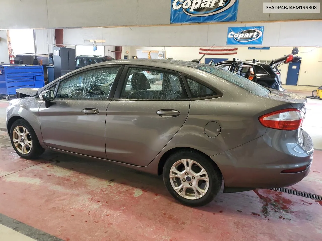 2014 Ford Fiesta Se VIN: 3FADP4BJ4EM199803 Lot: 57017934