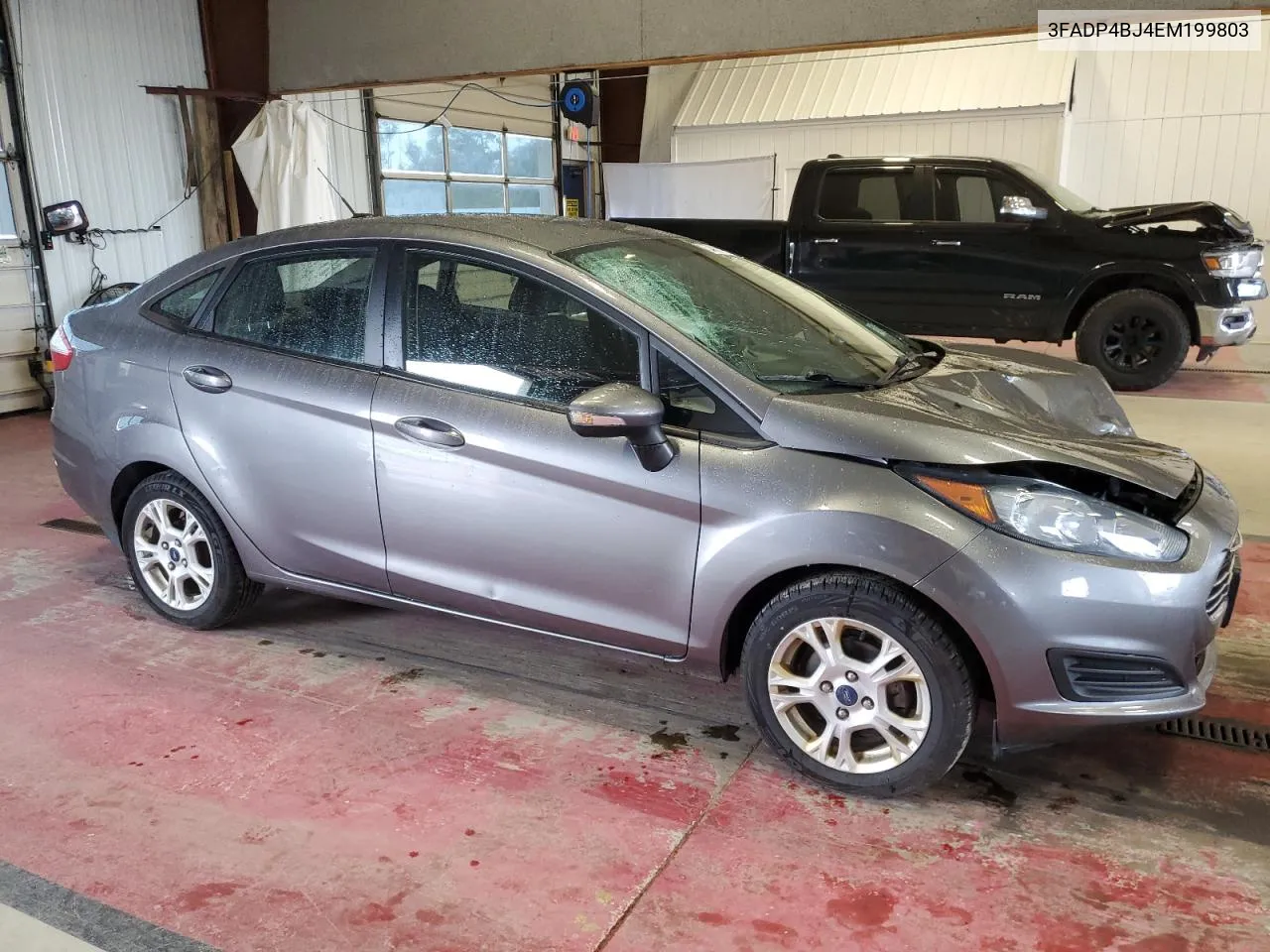 2014 Ford Fiesta Se VIN: 3FADP4BJ4EM199803 Lot: 57017934