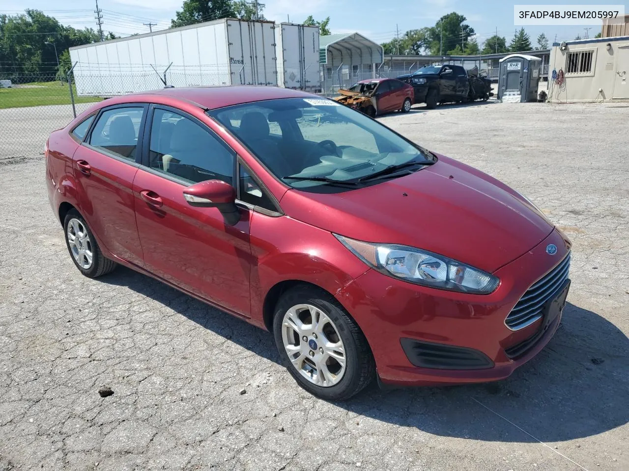 3FADP4BJ9EM205997 2014 Ford Fiesta Se