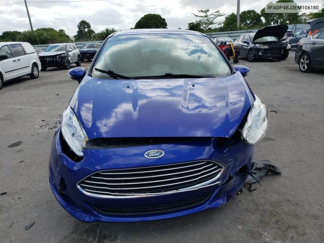 3FADP4BJ2EM106180 2014 Ford Fiesta Se