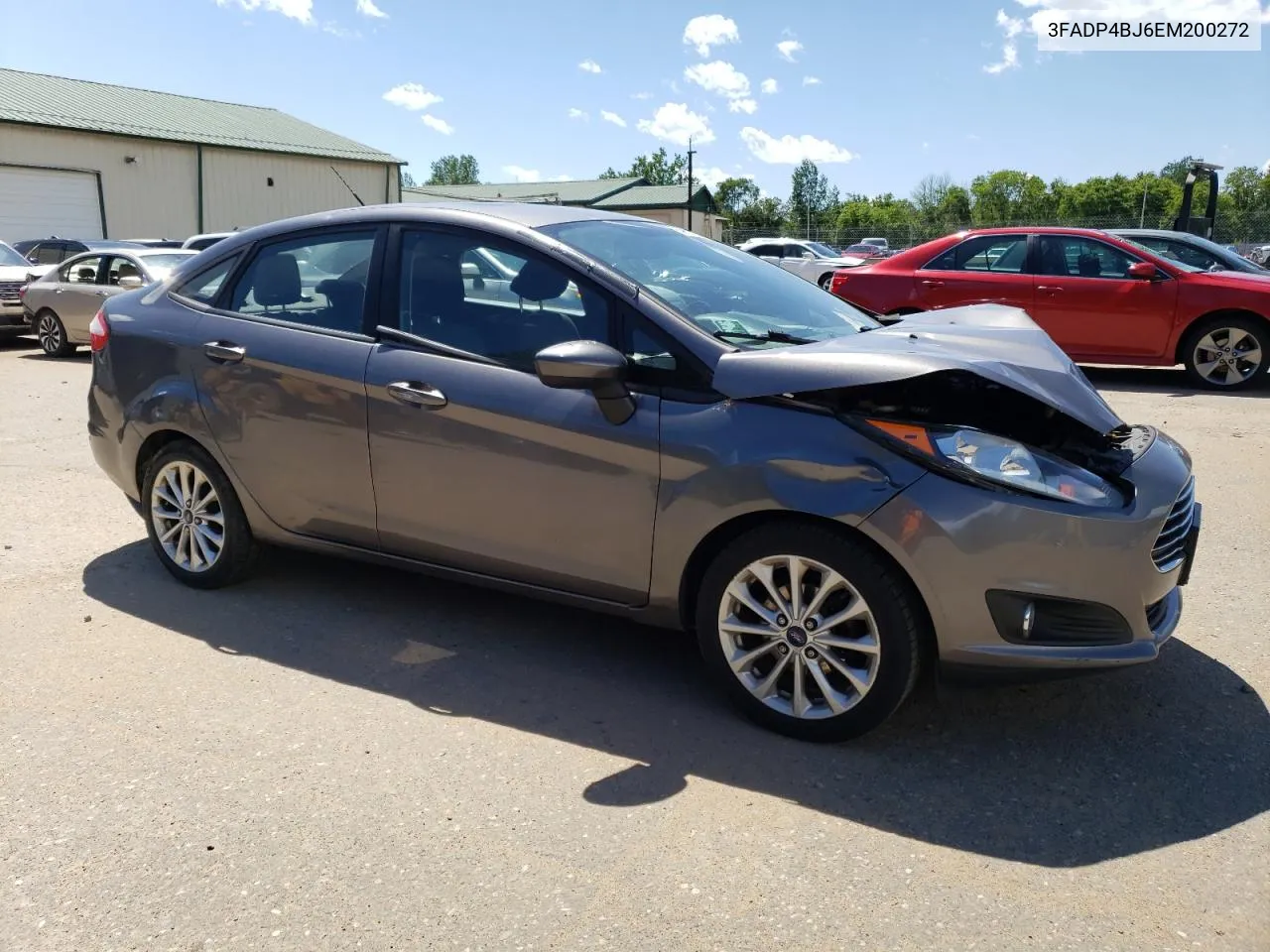 2014 Ford Fiesta Se VIN: 3FADP4BJ6EM200272 Lot: 57671854