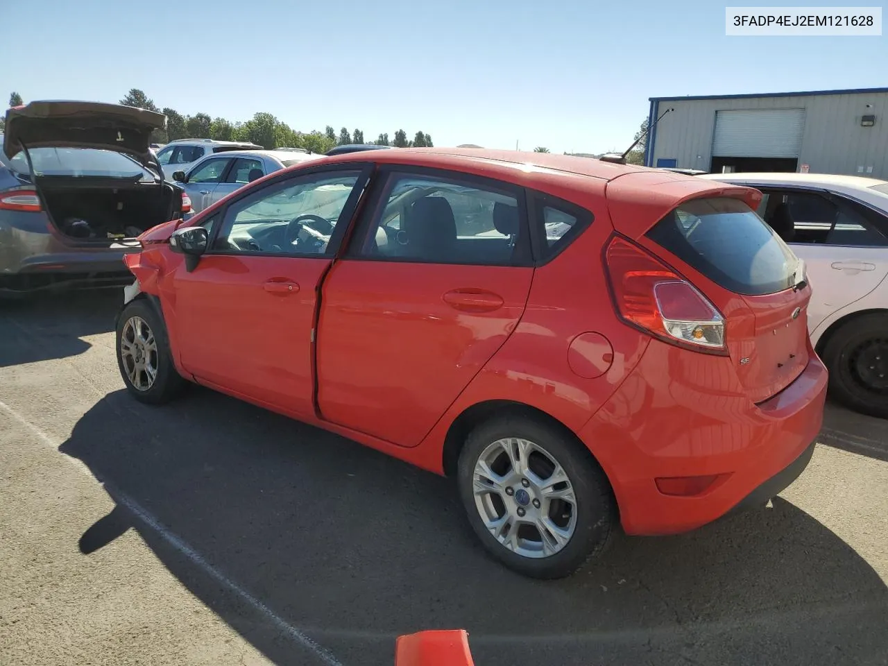 2014 Ford Fiesta Se VIN: 3FADP4EJ2EM121628 Lot: 57715064