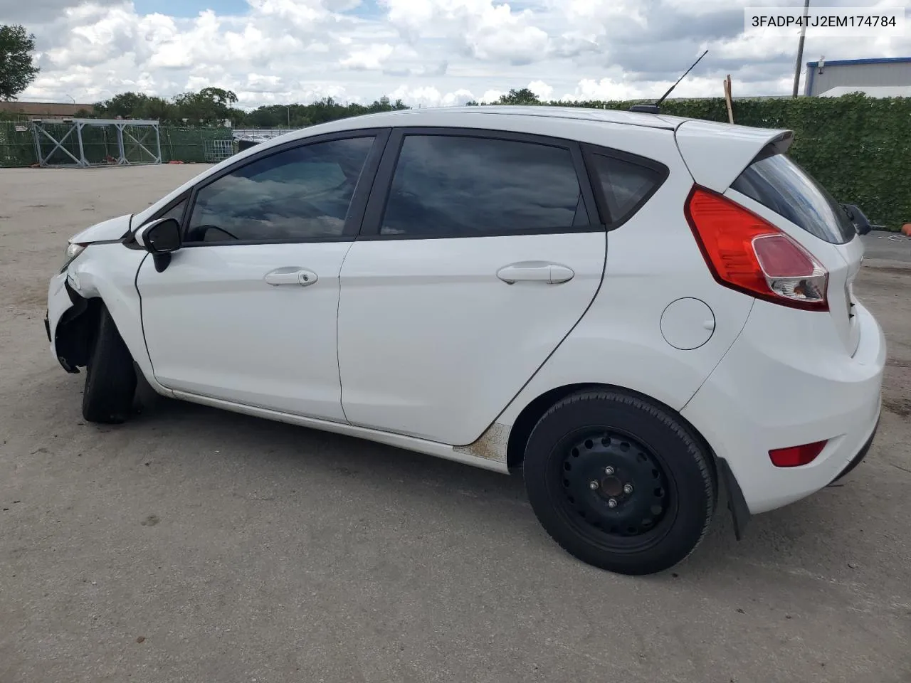 2014 Ford Fiesta S VIN: 3FADP4TJ2EM174784 Lot: 57932924