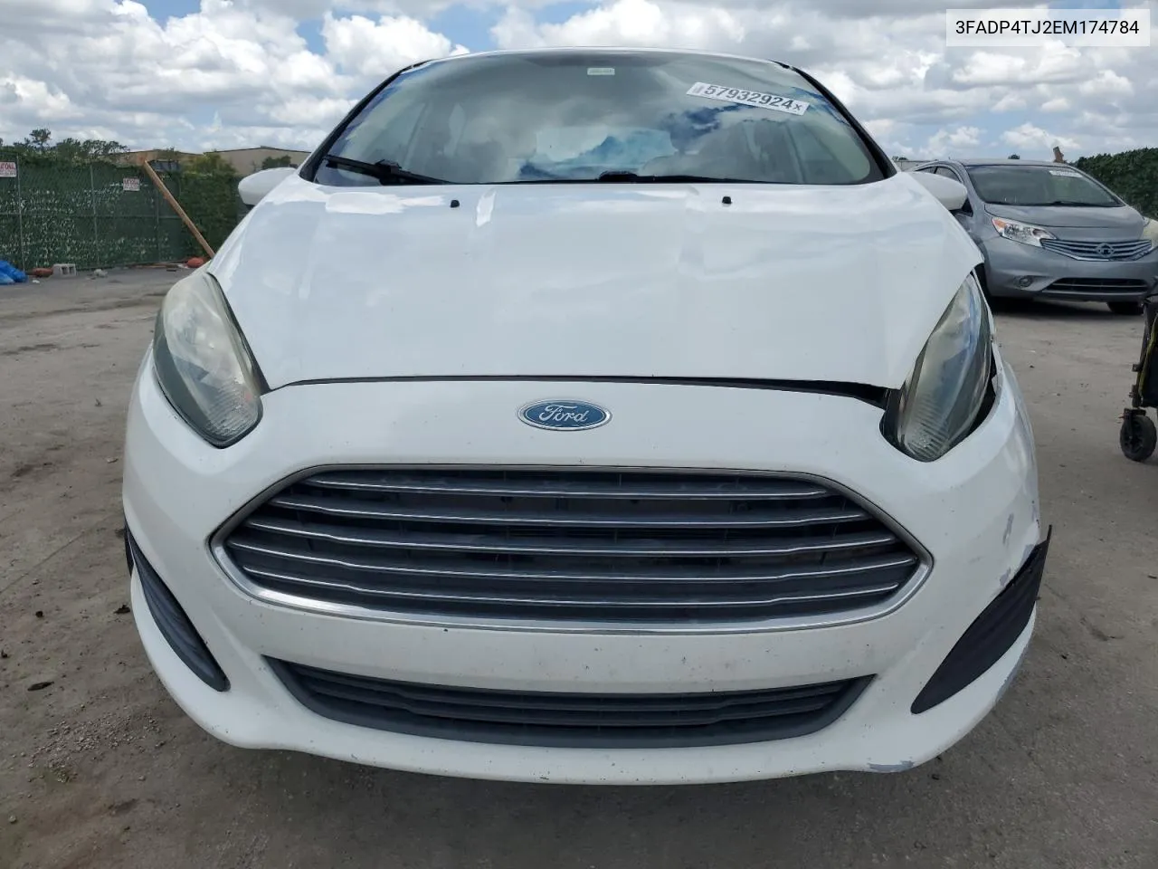 3FADP4TJ2EM174784 2014 Ford Fiesta S