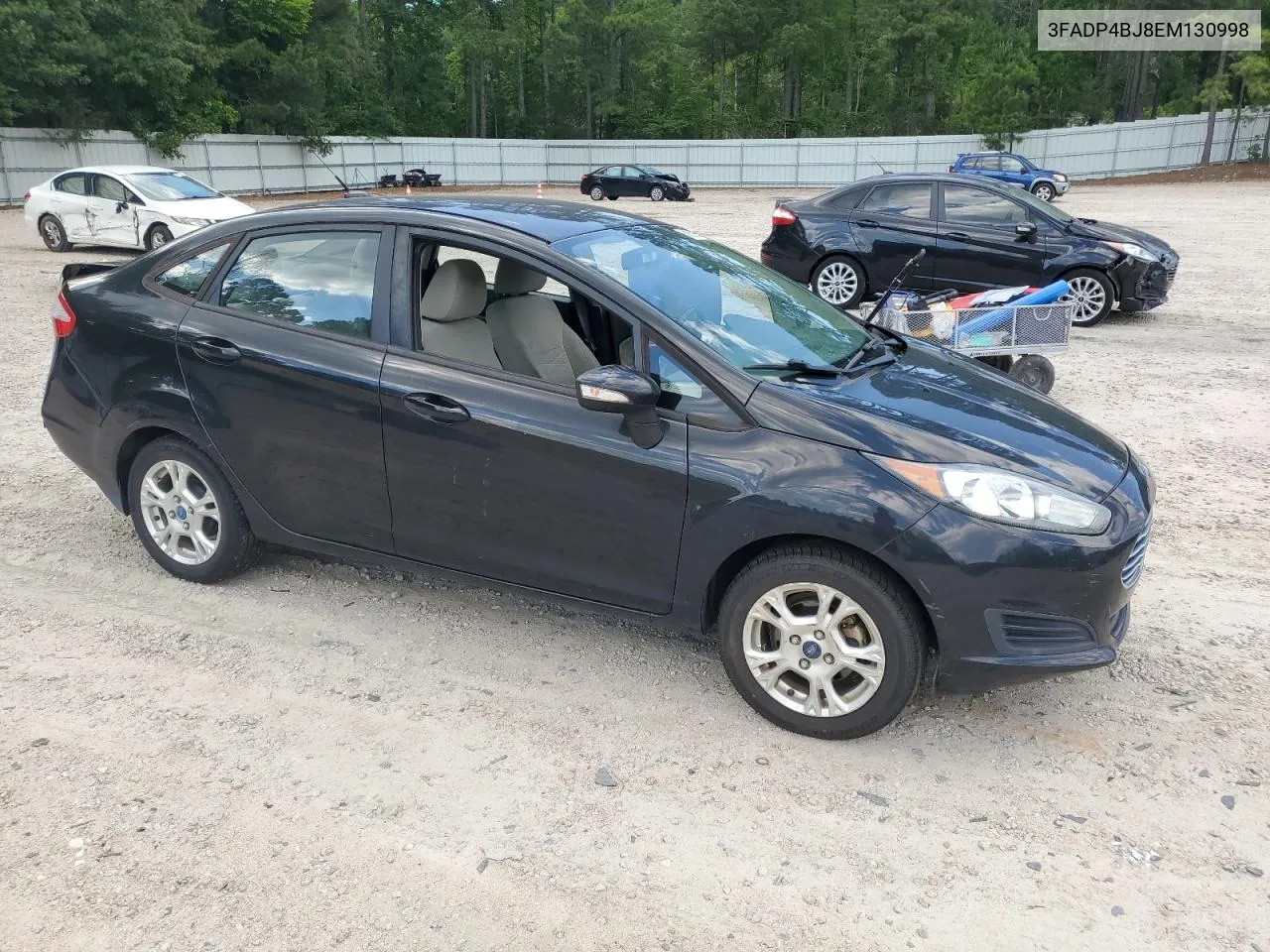 2014 Ford Fiesta Se VIN: 3FADP4BJ8EM130998 Lot: 58002594