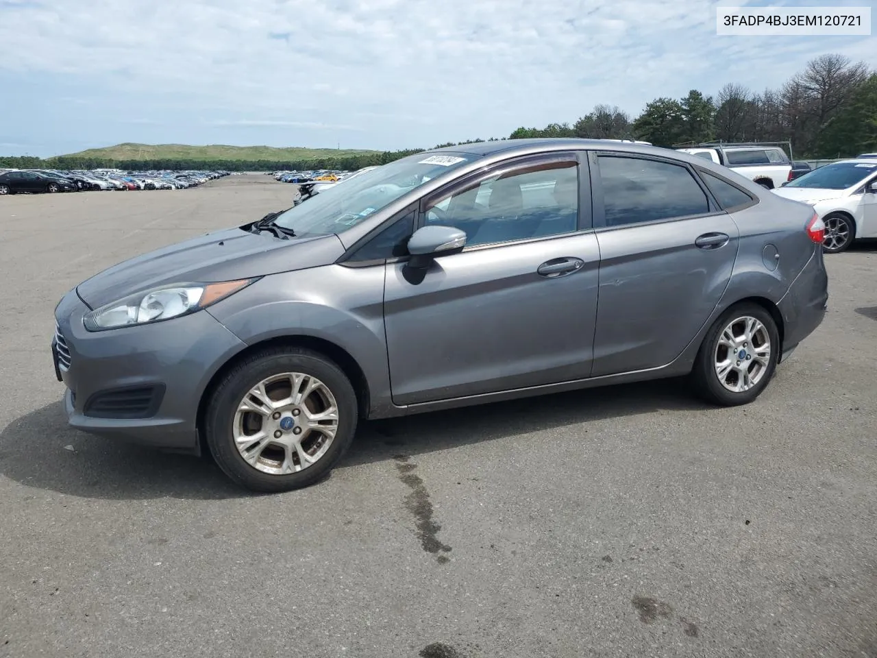 2014 Ford Fiesta Se VIN: 3FADP4BJ3EM120721 Lot: 58010284