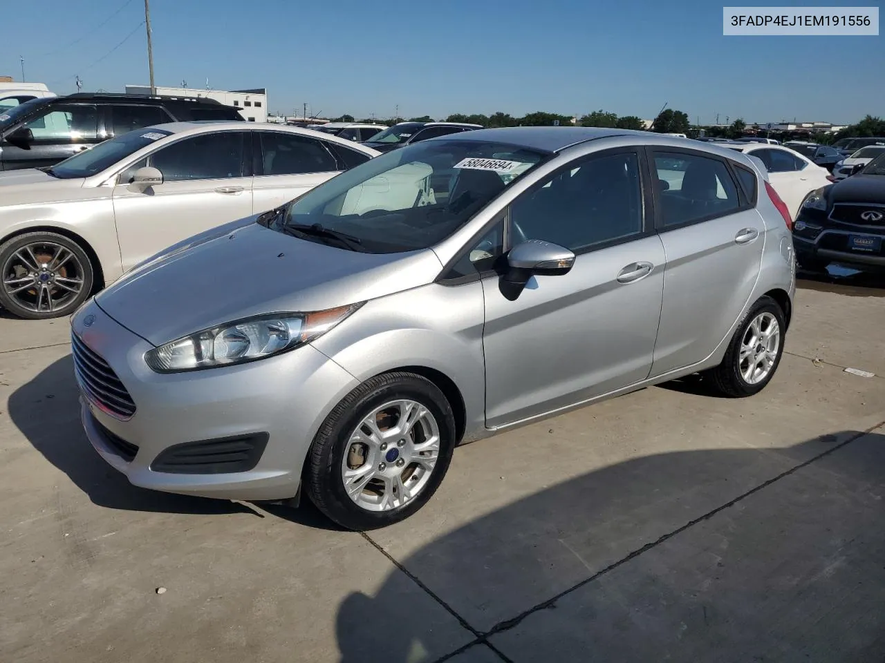 2014 Ford Fiesta Se VIN: 3FADP4EJ1EM191556 Lot: 58046694