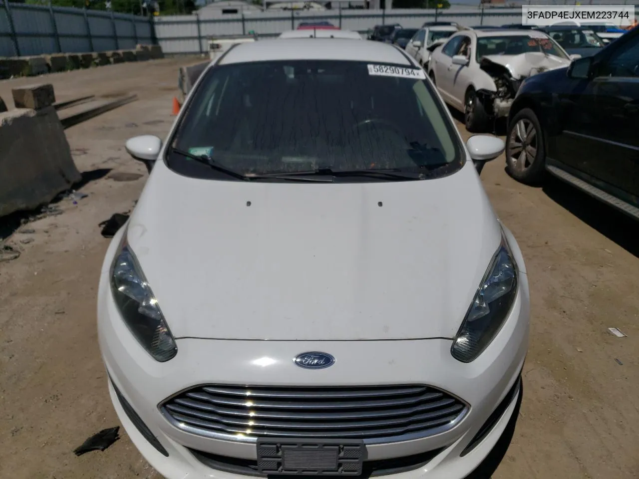 2014 Ford Fiesta Se VIN: 3FADP4EJXEM223744 Lot: 58290794