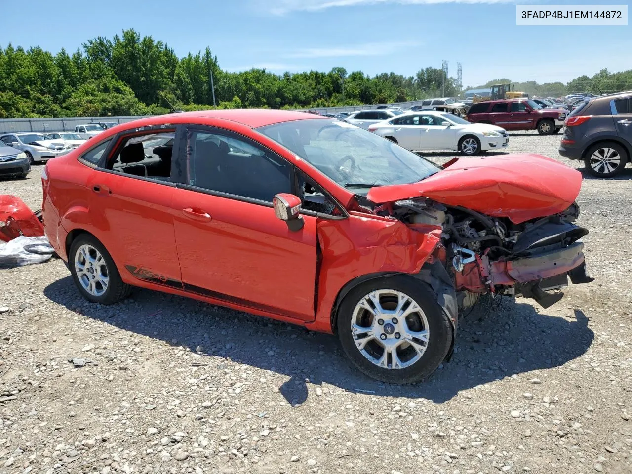 2014 Ford Fiesta Se VIN: 3FADP4BJ1EM144872 Lot: 58302454