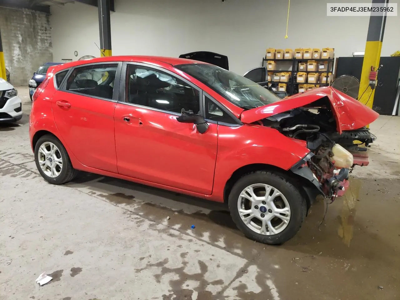 2014 Ford Fiesta Se VIN: 3FADP4EJ3EM235962 Lot: 58420624