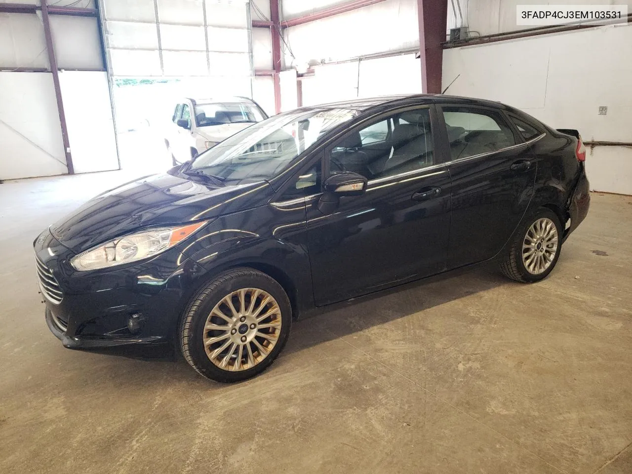 2014 Ford Fiesta Titanium VIN: 3FADP4CJ3EM103531 Lot: 59244114