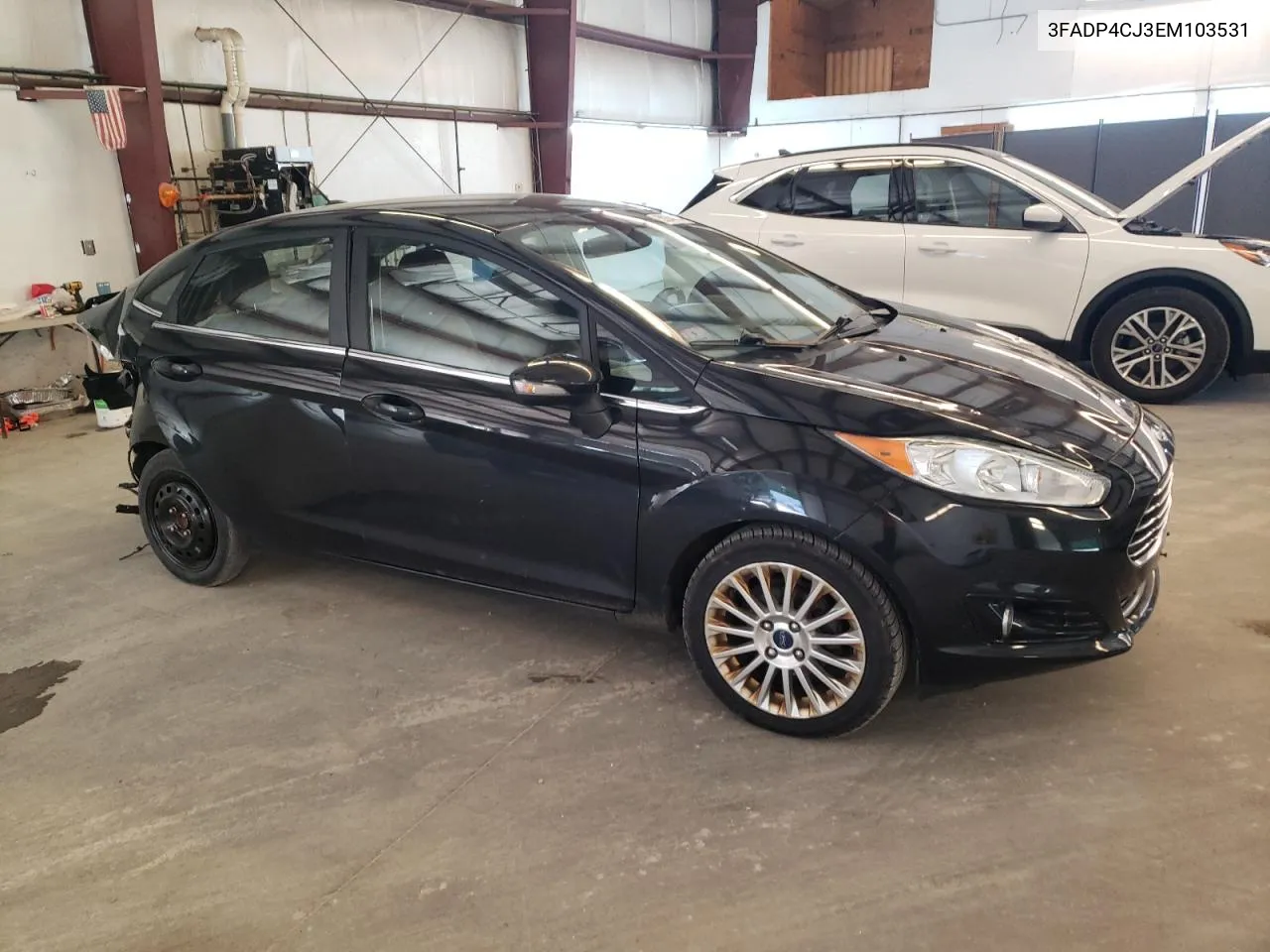 2014 Ford Fiesta Titanium VIN: 3FADP4CJ3EM103531 Lot: 59244114