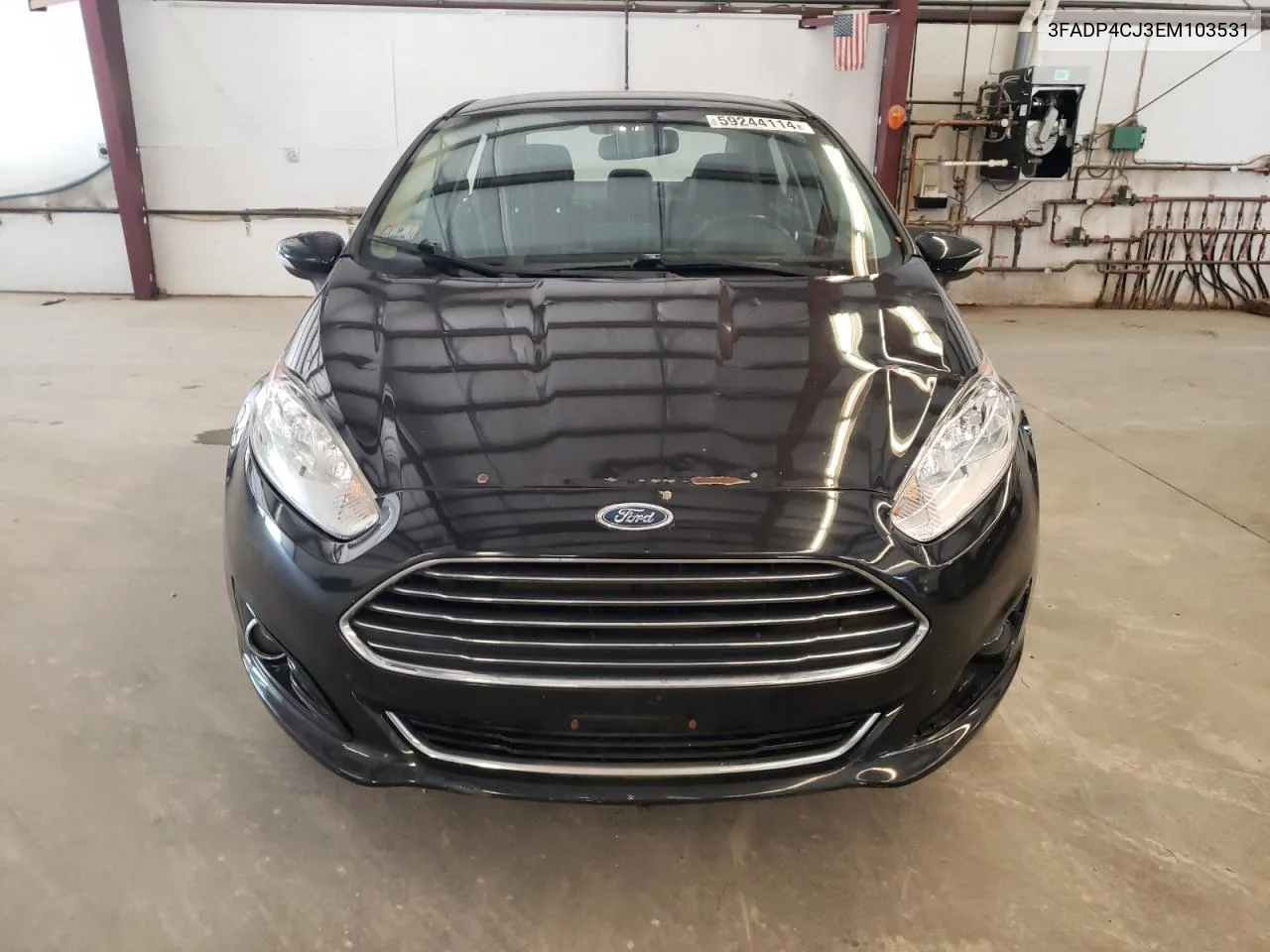 2014 Ford Fiesta Titanium VIN: 3FADP4CJ3EM103531 Lot: 59244114