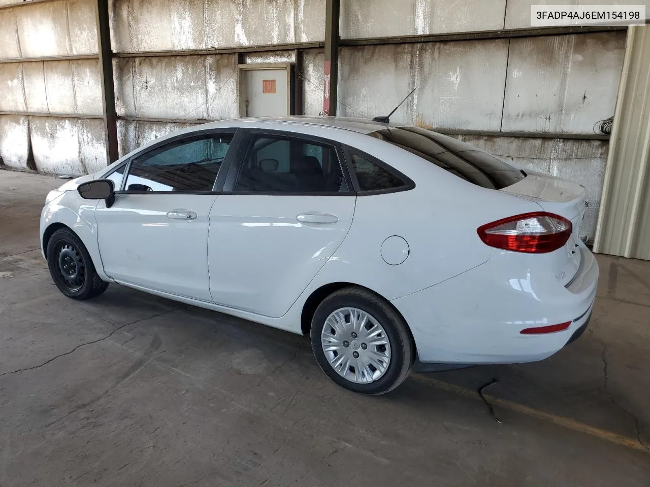 2014 Ford Fiesta S VIN: 3FADP4AJ6EM154198 Lot: 59376394