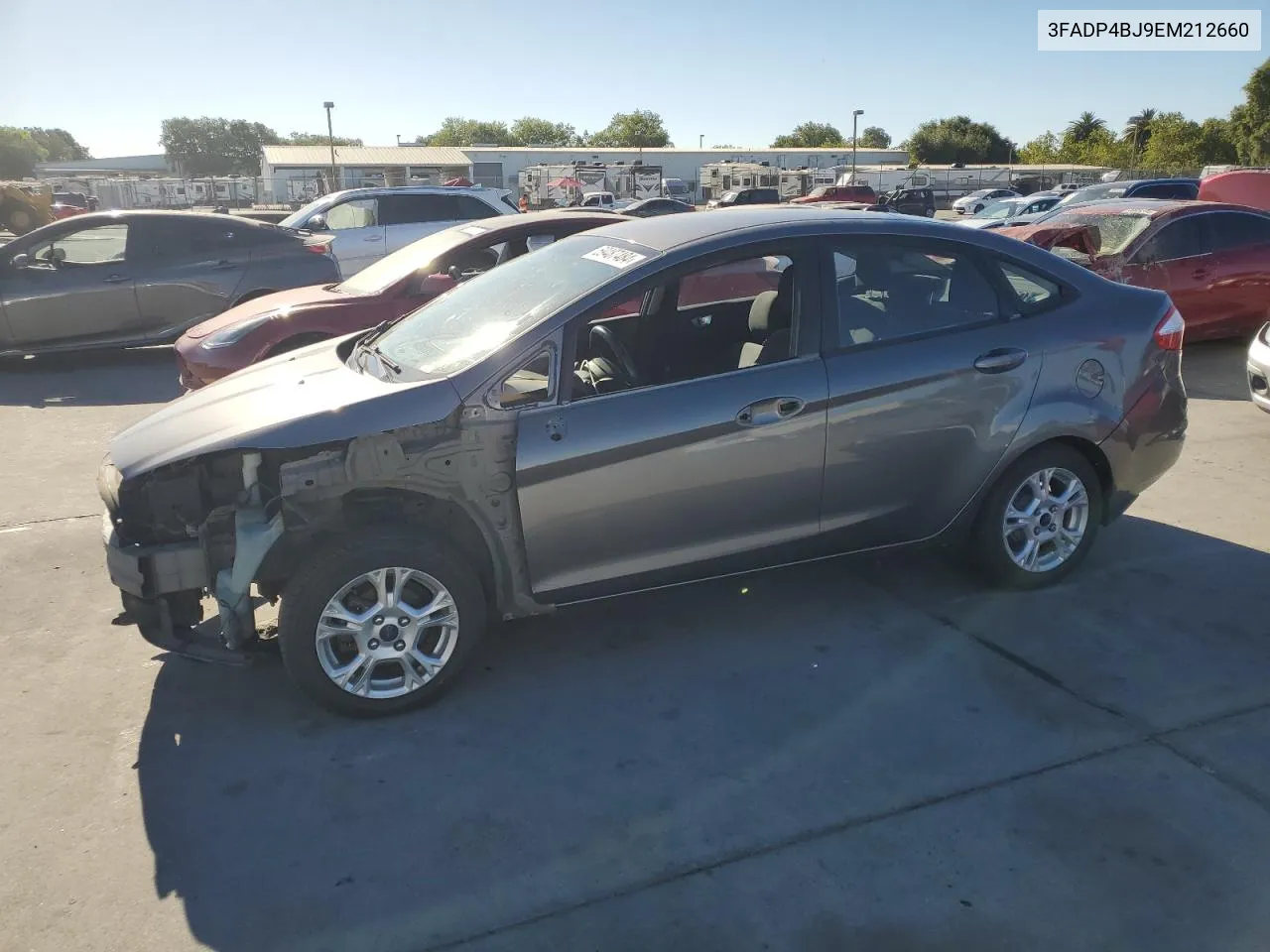 2014 Ford Fiesta Se VIN: 3FADP4BJ9EM212660 Lot: 59487484