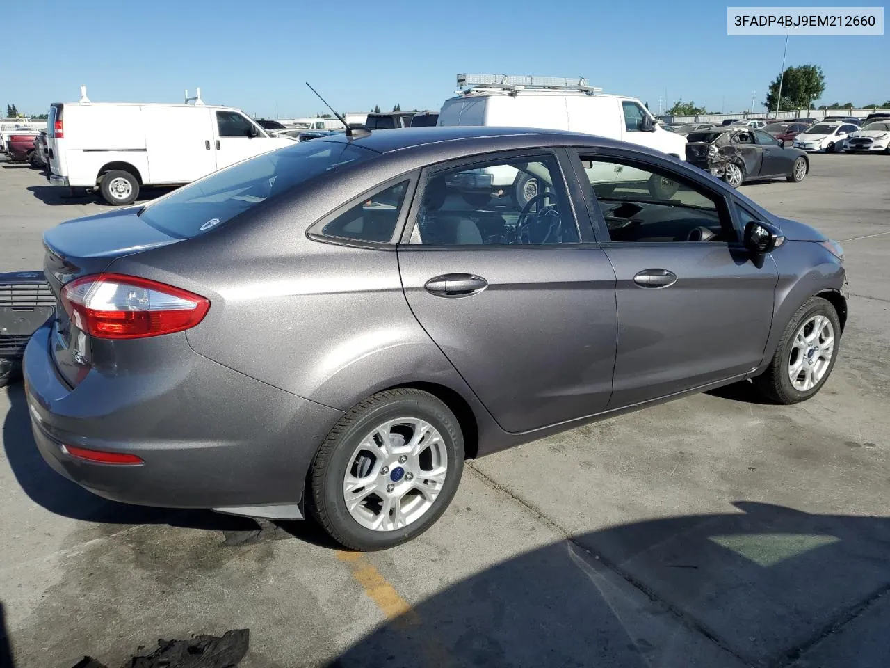 2014 Ford Fiesta Se VIN: 3FADP4BJ9EM212660 Lot: 59487484