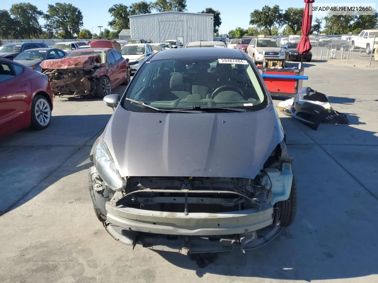 2014 Ford Fiesta Se VIN: 3FADP4BJ9EM212660 Lot: 59487484